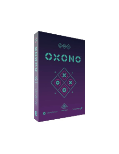 Oxono - Jeu de stratégie - Placement - Croix rond - Boite - Graphisme - Illustration