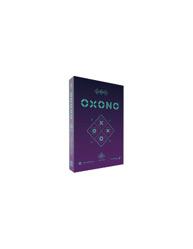 Oxono - Jeu de stratégie - Placement - Croix rond - Boite - Graphisme - Illustration