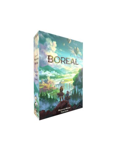Boreal - jeu à 2 joueurs - Jeu de société - Boite - Graphisme - illustration