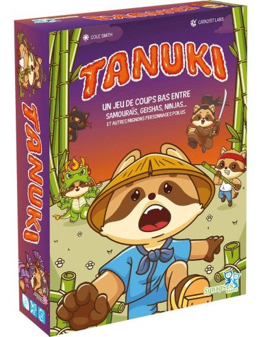 Tanuki - Jeux de société - Jeux Familiaux - cover - couverture - boîte