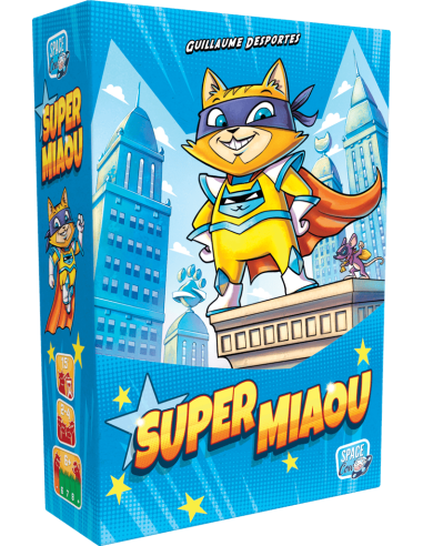 Super Miaou - Jeux de société - Jeux enfants - Jeux 6 ans - cover - couverture - boîte