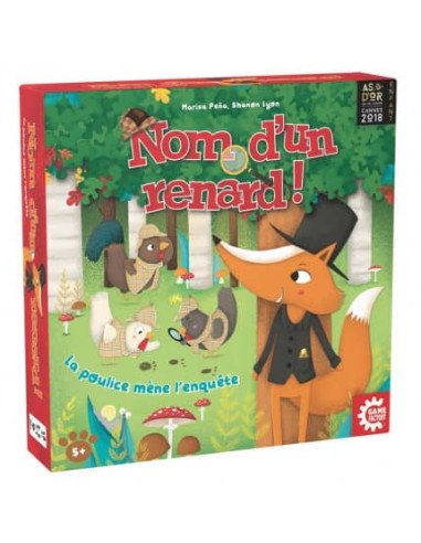 Nom d'un Renard - Jeux enfants - Jeux 5 ans - cover - couverture - boîte