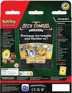 Pokémon : Deck de Combat Deluxe Electhor Ex 2