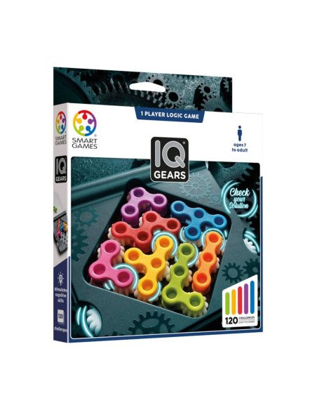 IQ Gears - Logique et Puzzles - Casse-Tête - cover - couverture - boîte
