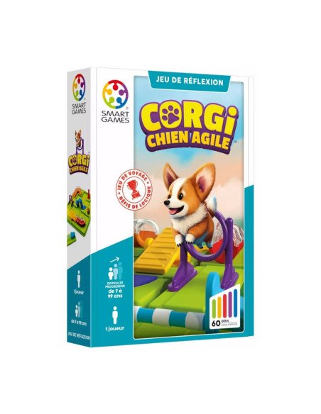 CORGI CHIEN AGILE - Logique et Puzzle - Casse-Tête - cover - couverture - boîte