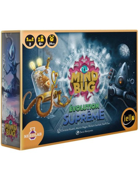 Mindbug : Evolution Suprême - Jeux de société - Jeux 2 Joueurs - cover - couverture - boîte