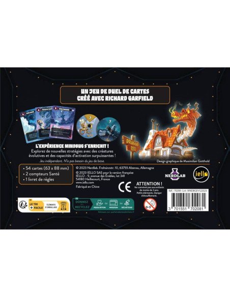 Mindbug : Evolution Suprême - Jeux de société - Jeux 2 Joueurs - cover - couverture - boîte