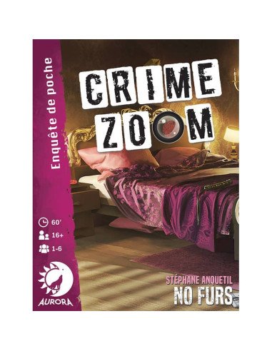 Crime Zoom : No Furs - Jeu d'enquète - Boite - Illustration