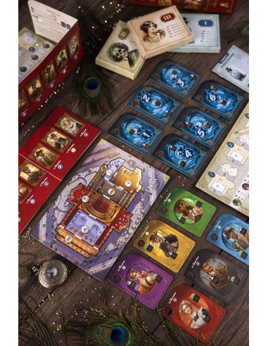 KRONOLOGIC : Paris 1920 - Jeux de société - Jeux Initiés - contenu - matériel - visuel