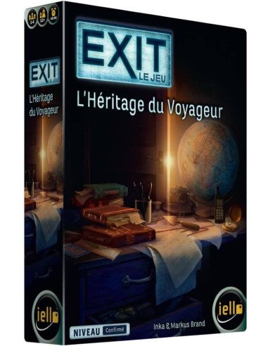 EXIT : L'Héritage du Voyageur (Confirmé) - Enquète - boite - découper - Illustration