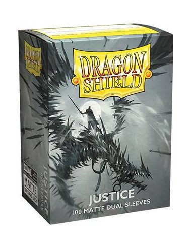 Dragon Shield - Standard Sleeves - Dual Matte Justice (x100)