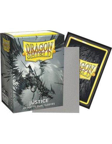 Dragon Shield - Standard Sleeves - Dual Matte Justice (x100)