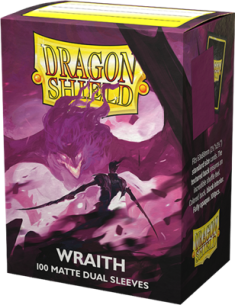 Dragon Shield - Standard Sleeves - Dual Matte Wraith (x100)