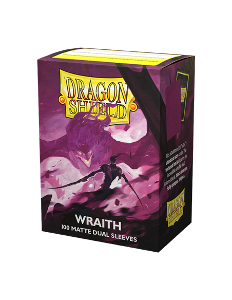 Dragon Shield - Standard Sleeves - Dual Matte Wraith (x100)