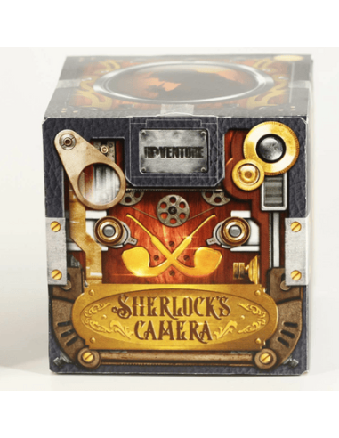 Cluebox : Sherlock's Camera - Logique et Puzzle - Casse-Tête - dos de la boîte