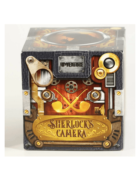 Cluebox : Sherlock's Camera - Logique et Puzzle - Casse-Tête - dos de la boîte