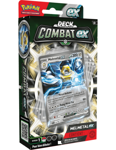 Pokémon : Deck de Combat Melmetal ex - Cartes à collectionner