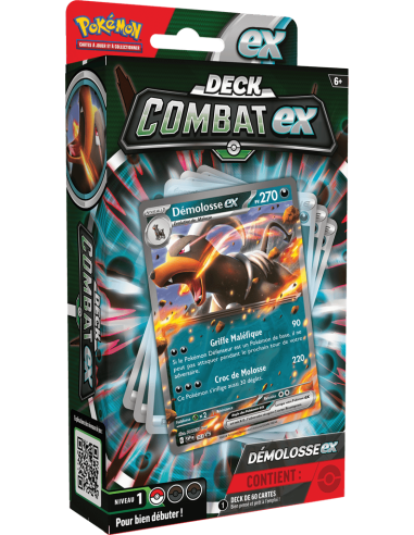 Pokémon : Deck de Combat Démolosse ex - Cartes à collectionner