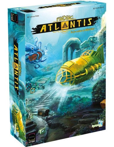 Finding Atlantis - Jeux de société - Jeux Experts - cover - couverture - boîte