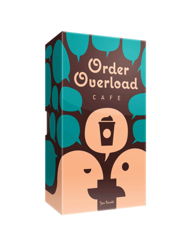 Order Overload : Café - Jeux de société - Jeux Familiaux - cover - couverture - boîte