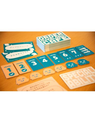 Order Overload : Café - Jeux de société - Jeux Familiaux - contenu - matériel - visuel
