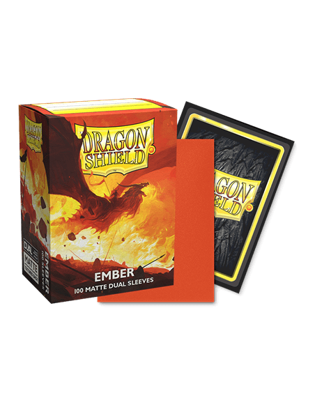 Dragon Shield - Standard Sleeves - Dual Matte Ember (x100)