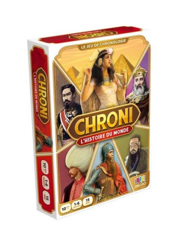 Chroni 2023 - Histoire du monde - Jeux de société - Jeux Familiaux - cover - couverture - boîte