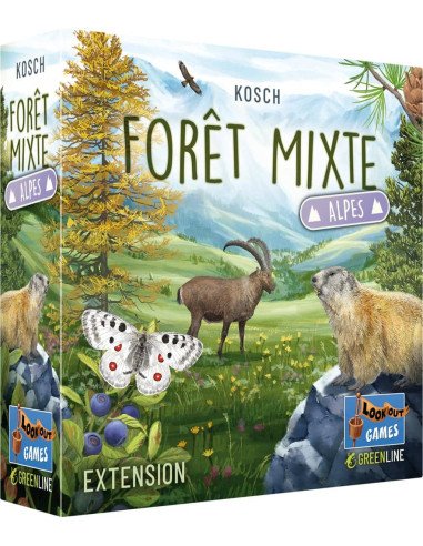 Forêt Mixte : Alpine - Jeux de société - Jeux Familiaux - cover - couverture - boîte