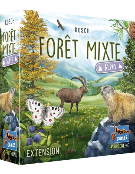 Forêt Mixte : Alpine - Jeux de société - Jeux Familiaux - cover - couverture - boîte