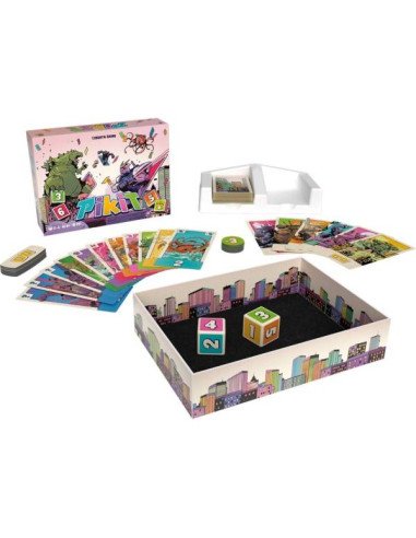 jeux de société - Pikit - Dé - cartes - familial - japon - Monstre - Matériel - Graphisme