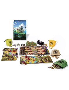 Les châteaux de Bourgogne DELUXE - Jeux de société - Jeux Experts - cover - couverture - boîte 2