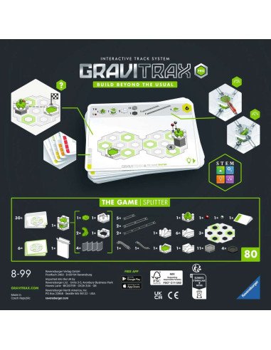 GraviTrax PRO Splitter - Jeu de construction - parcours - Bille - Boite - Matériel
