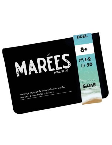 Marées (MicroGame) - Jeux de société - Jeux 2 Joueurs - cover - couverture - boîte
