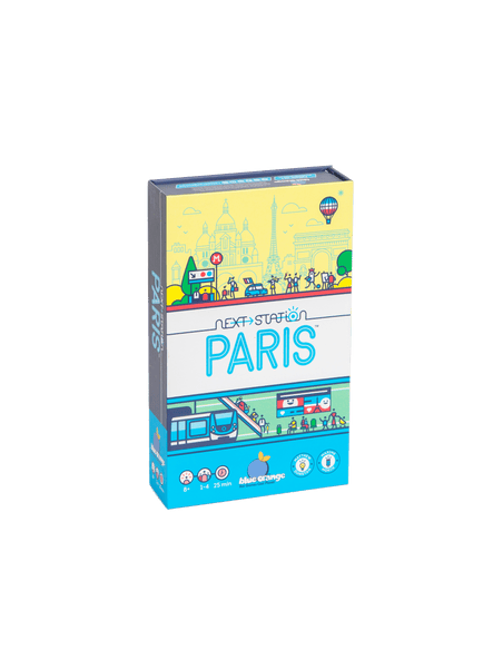 Next Station Paris - Jeux de société - Jeux Familiaux - cover - couverture - cover - boîte