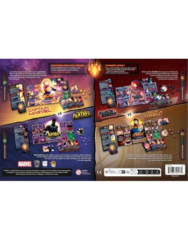 Dice Throne Marvel : Black Panther,...