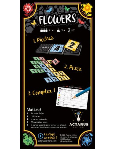 Flowers - Jeu de Société