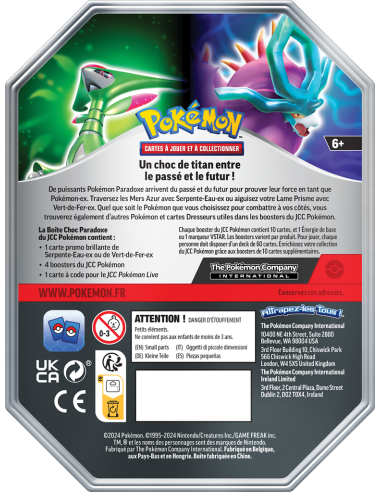 Pokémon : Pokébox Serpente-Eau Ex chez les Gentlemen du Jeu - Paris 20
