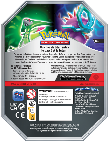 Pokémon : Pokébox Serpente-Eau Ex chez les Gentlemen du Jeu - Paris 20