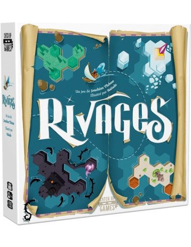 Rivages - Flip and Write - Jeu de société - Boite - graphisme