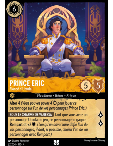 S4 - 022/204 - Prince Eric : Fiancé d'Ursula