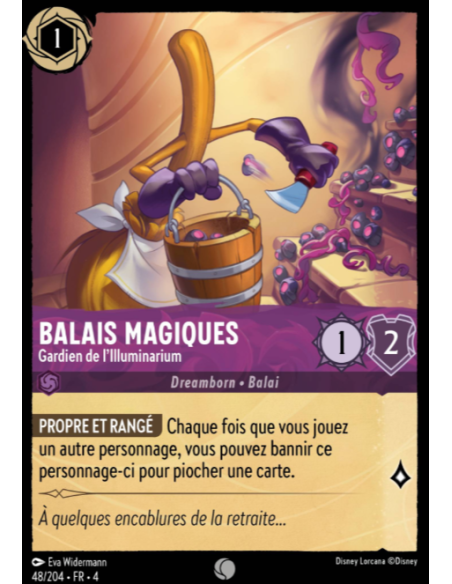 S4 - 048/204 - Balais Magiques : Gardien de l'Illiminarium