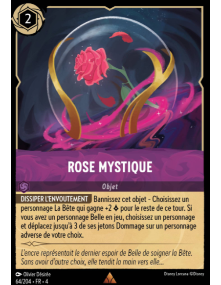 S4 - 064/204 - Rose mystique - Disney Lorcana - Série 4