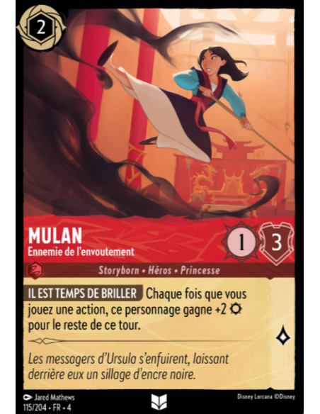 S4 - 115/204 - Mulan : Ennemie de l'envoutement