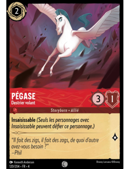 S4 - 120/204 - Pégase : Destrier volant - Disney Lorcana - Série 4