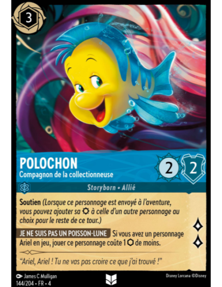 S4 - 144/204 - Polochon : Compagnon de la collectionneuse - Disney Lorcana - Série 4