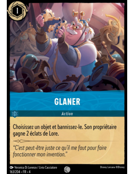 S4 - 163/204 - Glaner - Disney Lorcana - Série 4