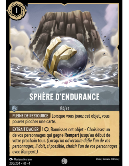 S4 - 200/204 - Sphère d'endurance