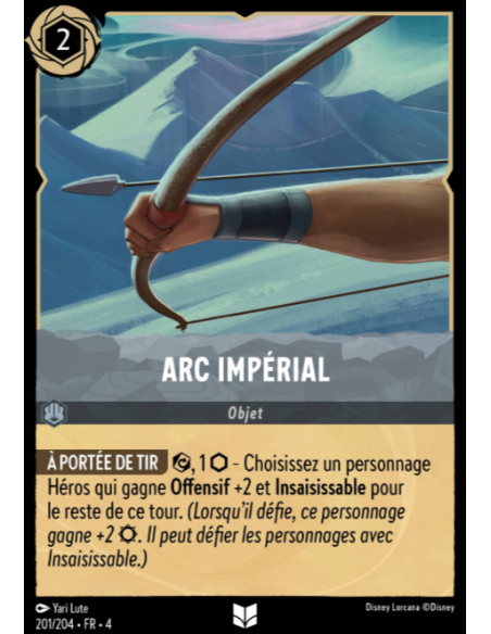 S4 - 201/204 - Arc impérial - Disney Lorcana - Série 4
