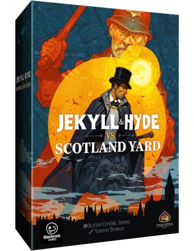 Jekyll & Hyde VS Scotland Yard - Jeux de société - 2 joueurs - Boite - Graphisme