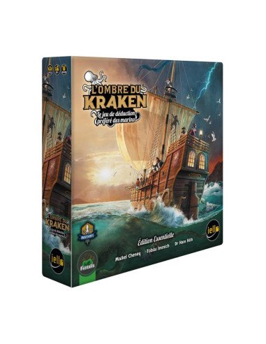 L'Ombre du Kraken - Jeux de société - Jeux Initiés - cover - couverture - boîte